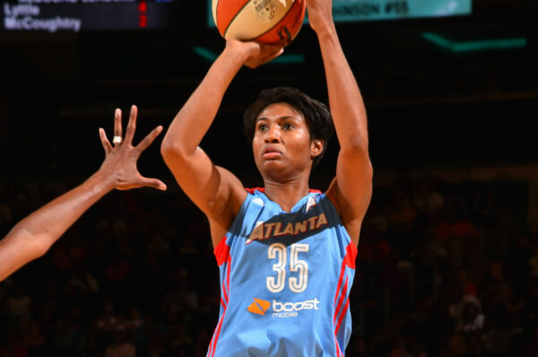 Angel McCoughtry. Photo: NBAE.