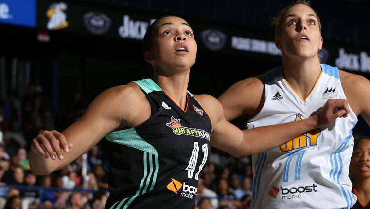 New York Liberty’s Kiah Stokes named WNBA Rookie of the Month for games played in August