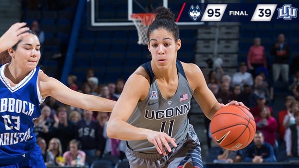 Preseason: UConn routs Lubbock Christian 95-39