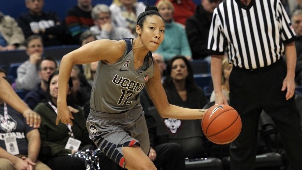 Saniya Chong scores 18 in her first start of season as No. 1 UConn routs Tulsa 95-35