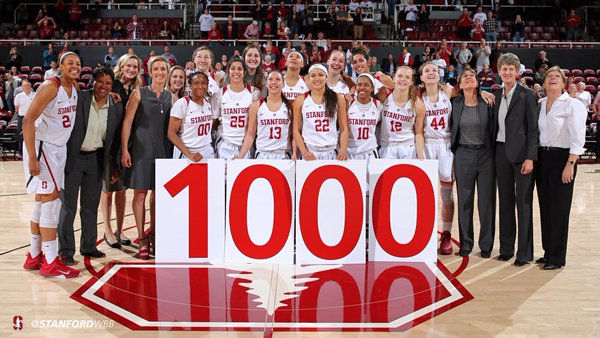 No. 13 Stanford downs No. 7 Oregon State in historic victory, 76-54, program reaches 1,000 wins