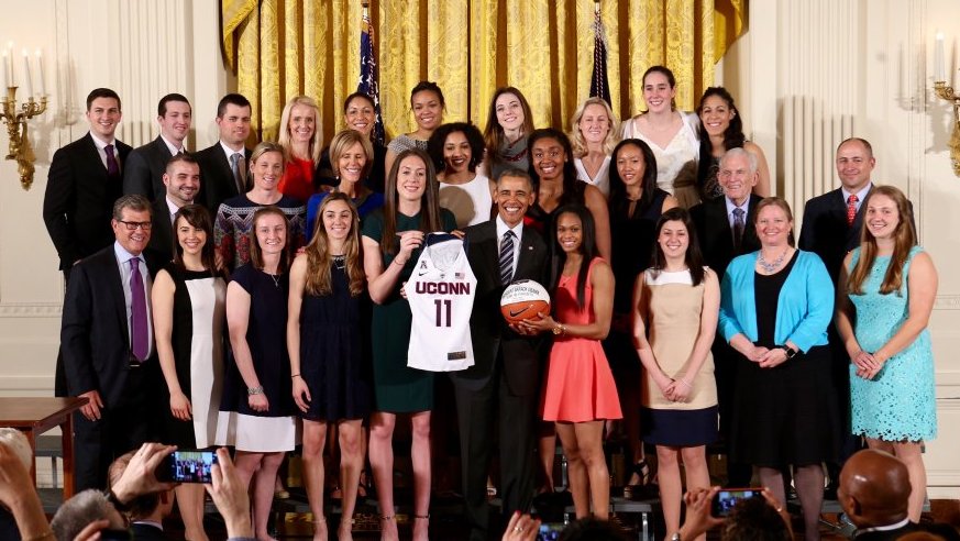 Video: President Obama honors UConn, the 2016 national champions