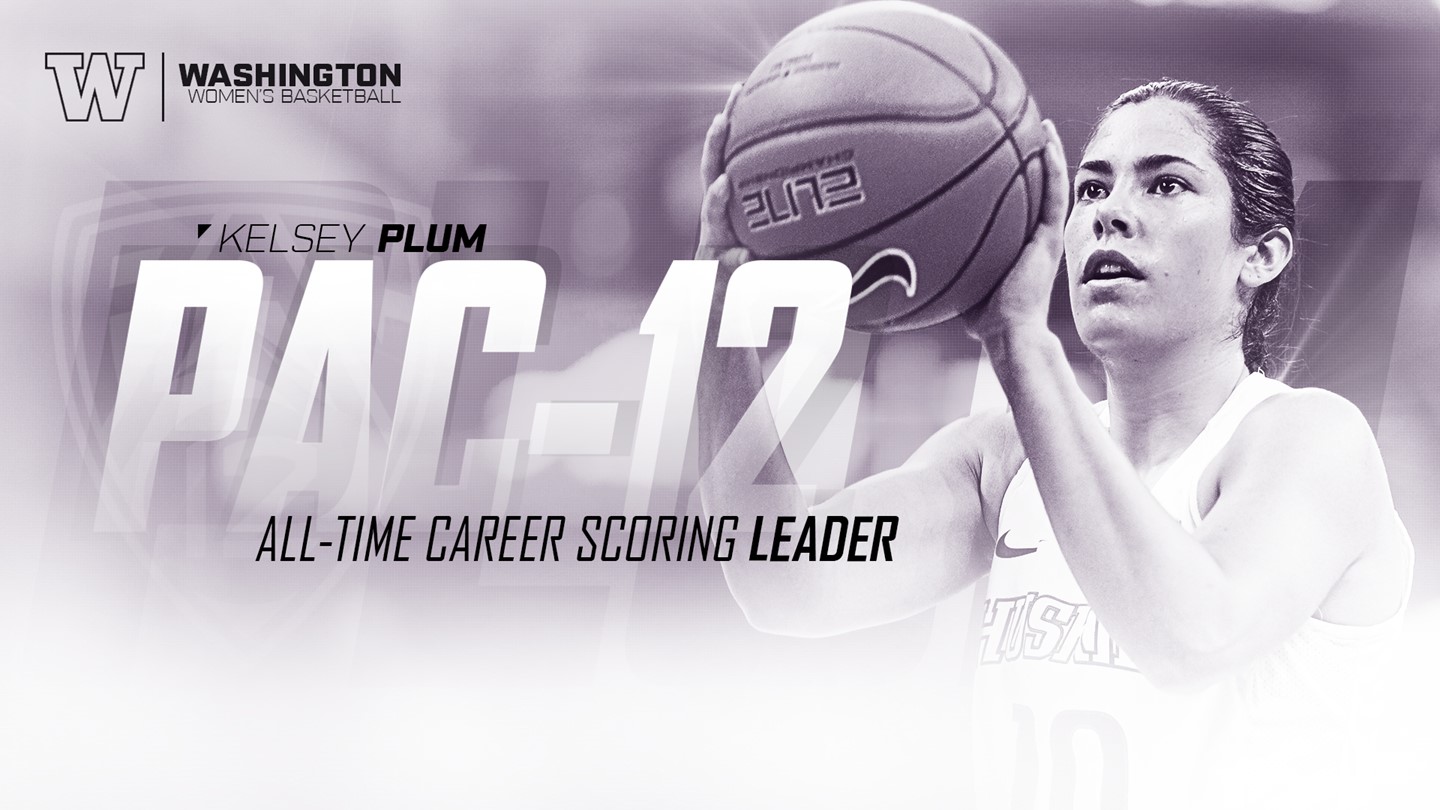 Washington’s Kelsey Plum breaks All-time Pac-12 scoring record