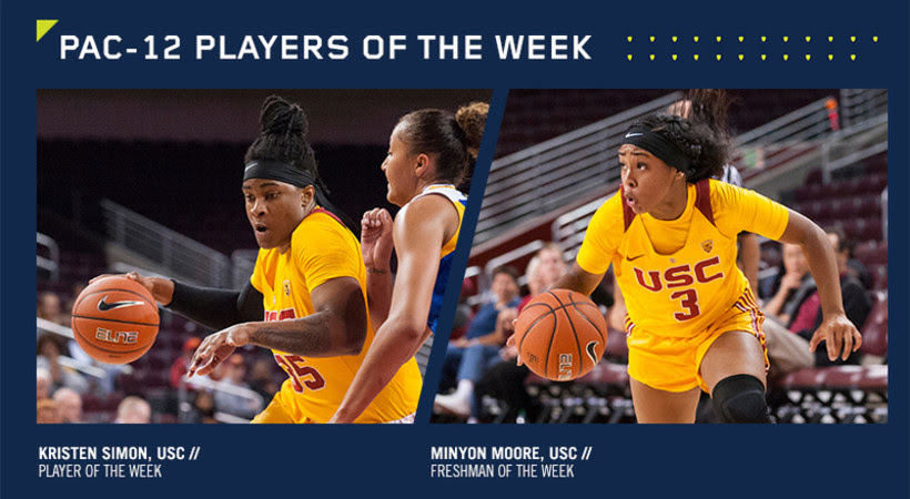 Southern California sweeps Pac-12 Player of the Week Awards