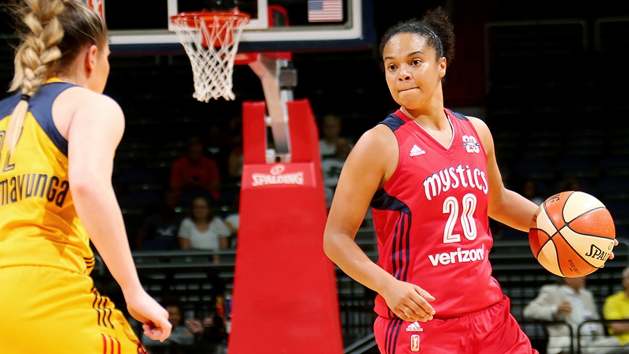 Versatility intensifies Mystics’ magic in 100-80 victory over Indiana