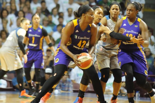 Sept. 24, 2017 (Minneapolis) - Game one of the WNBA Finals, Los Angeles at Minnesota.