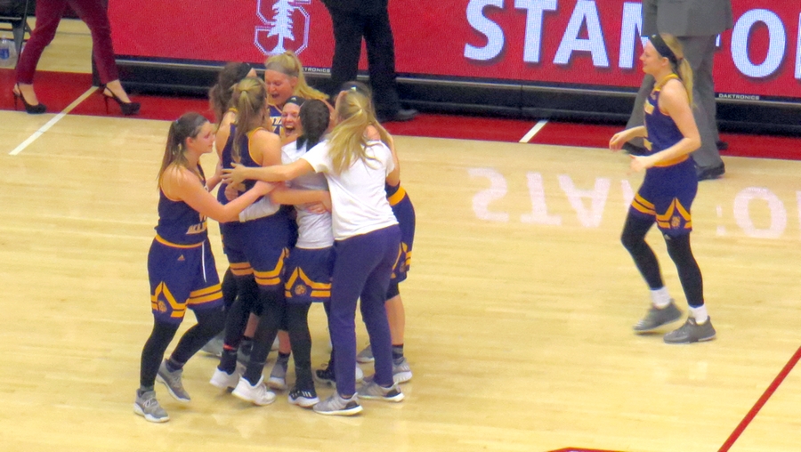 Emily Clemens has a banner night, leads Western Illinois over No. 18 Stanford, 71-64, first-ever win over a ranked team for WIU