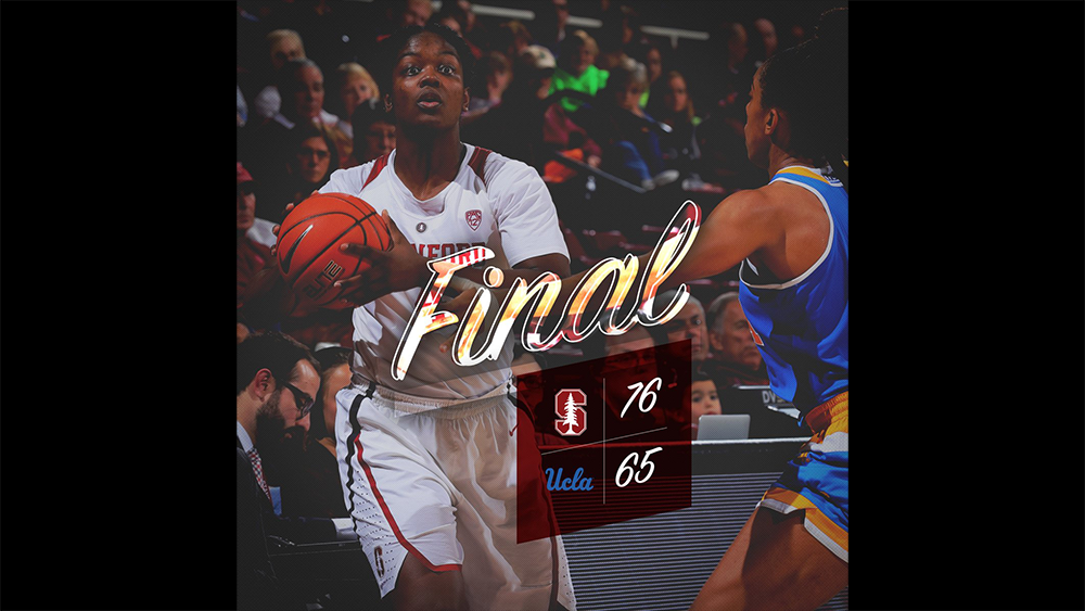 Stanford bounces back with 76-65 win over No. 11 UCLA to begin Pac-12 play