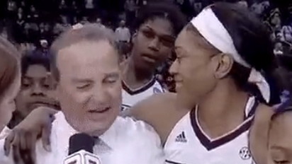 When it comes to Mississippi State’s Teaira McCowan you can count on two things: rebounding and videobombs