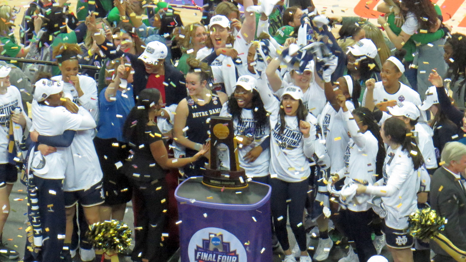 From Good Friday to Easter Sunday, Final Four ride for Notre Dame ends in championship win over Mississippi State, 61-58