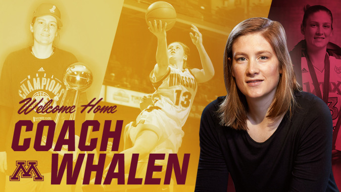 University of Minnesota hires Lindsay Whalen as head coach