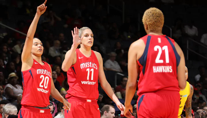 Mystics make magic for 82-75 win against Indiana to open up the season, rookies get their feet wet