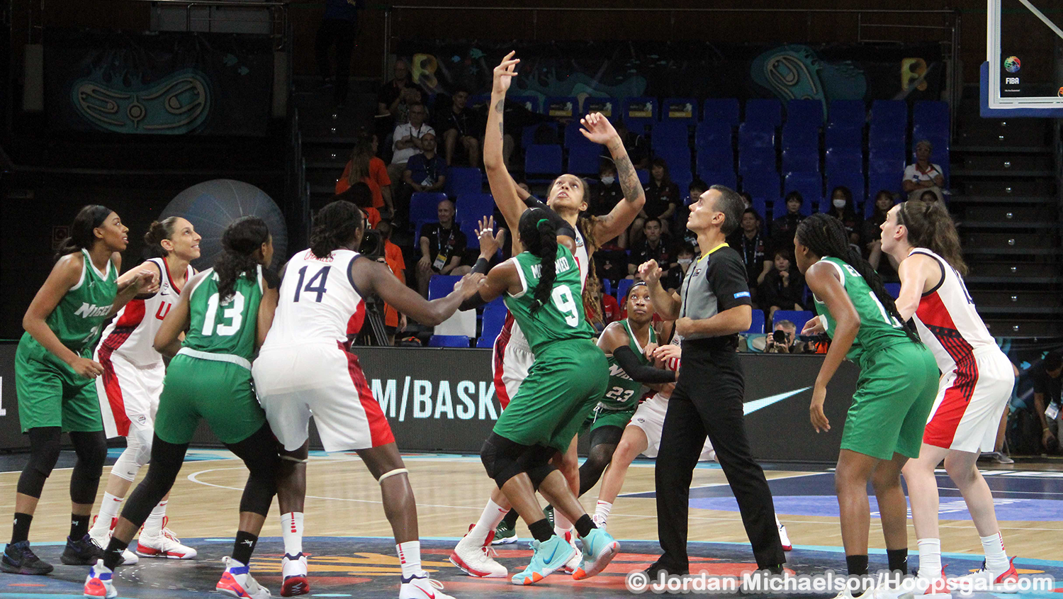 USA overcomes slow start to rout Nigeria in FIBA World Cup quarterfinals, 71-40