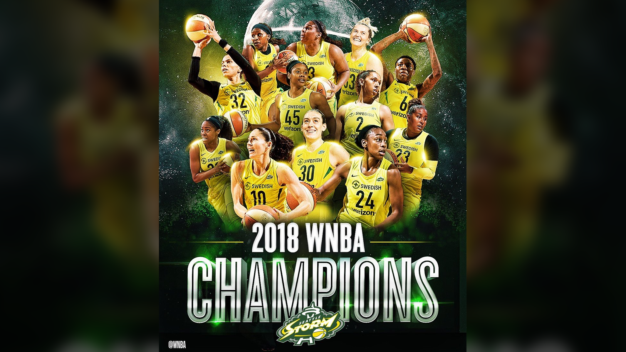 Seattle Storm sweeps Washington Mystics to win the 2018 WNBA Championship