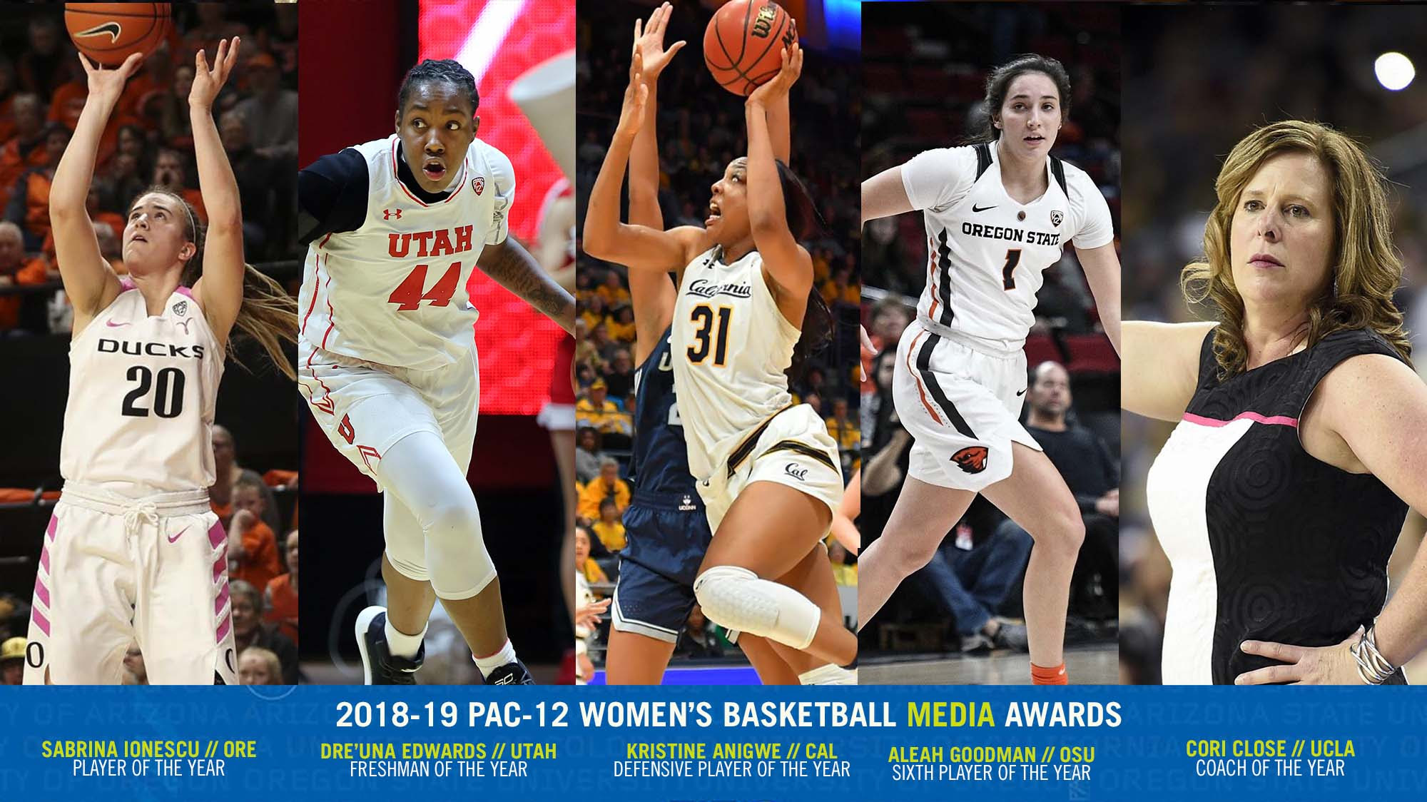 Pac-12 Postseason Awards announced: Media tab UCLA’s Cori Close as Coach of the Year