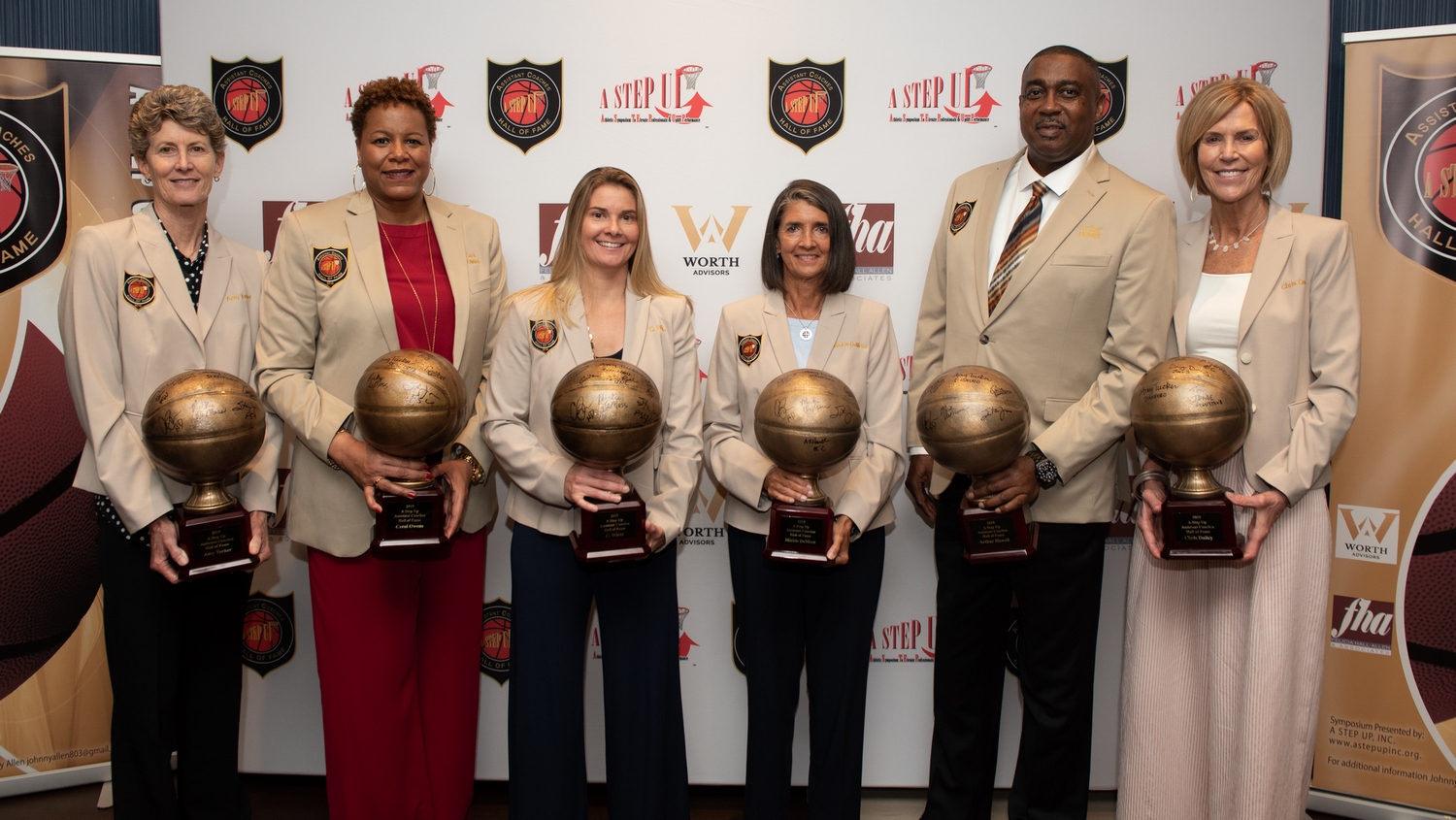 Inaugural class inducted into A STEP UP Assistant Coaches Hall of Fame