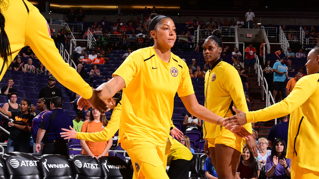 Candace Parker helps Los Angeles Sparks top Las Vegas Aces 86-74 to halt losing streak