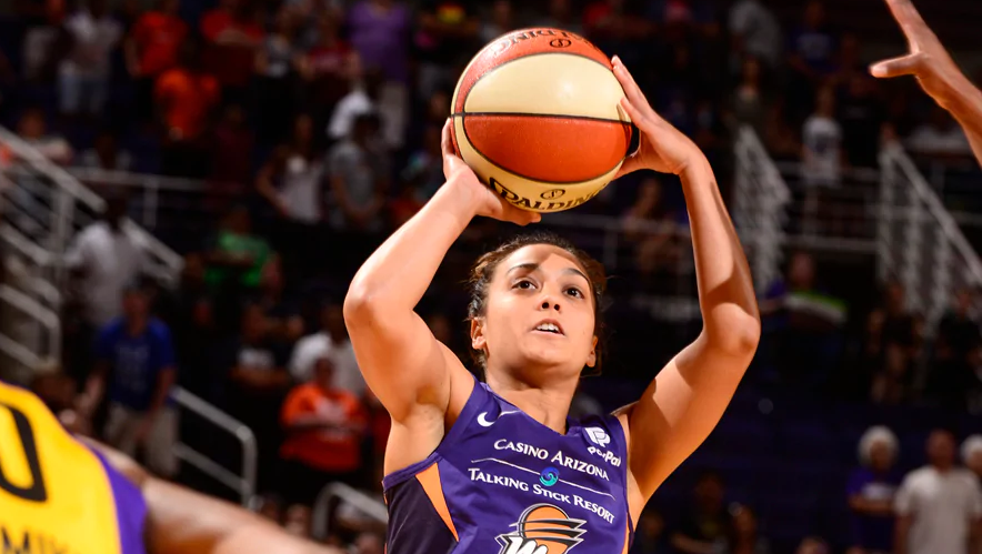 Phoenix Mercury end nine-game losing streak vs. Los Angeles Sparks