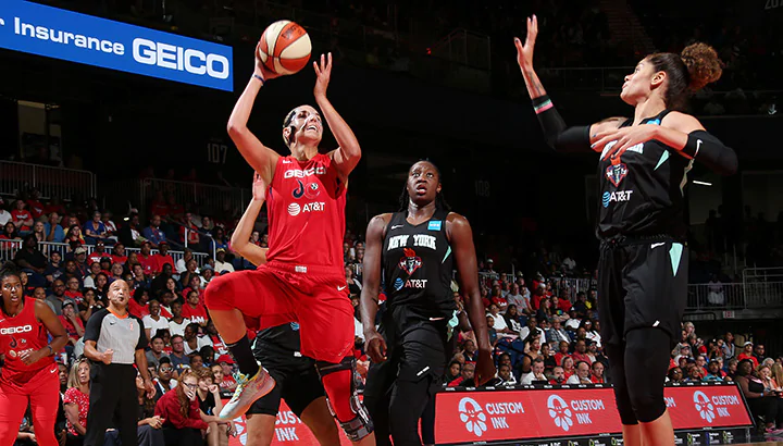 Washington Mystics bounce back to top New York 101-72, return to first place