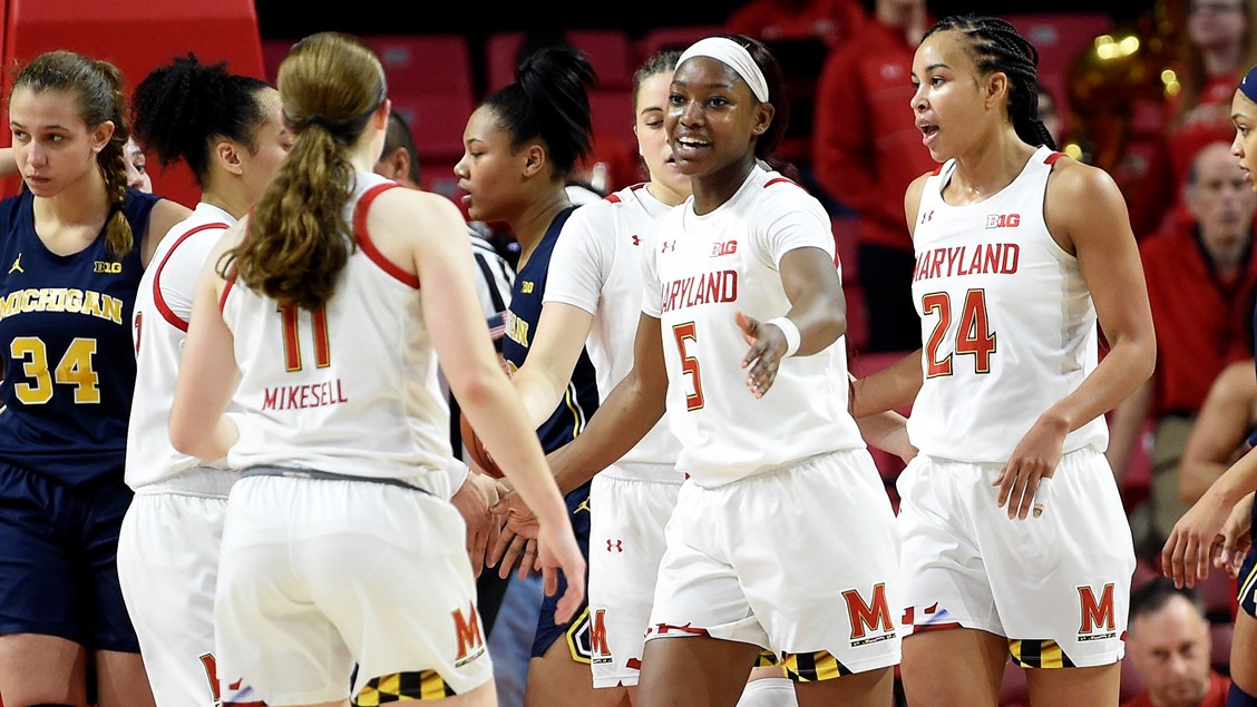 Maryland opens conference slate with 70-55 win over Michigan behind Kaila Charles