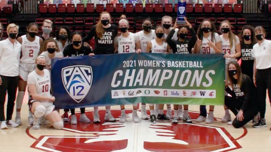 No. 4 Stanford closes out regular season with 72-33 Senior Day win over Cal