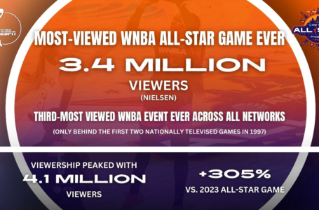 WNBA All-Star Game Sets Viewership Record, Audience Up 305 Percent  From Last Year