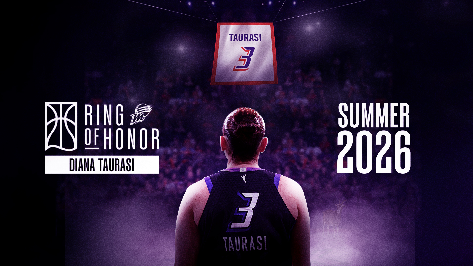 Phoenix Mercury to Induct Diana Taurasi Into Ring of Honor in 2026