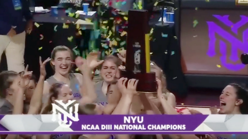 NYU Completes Perfect Season, Repeats as NCAA DIII Basketball Champion