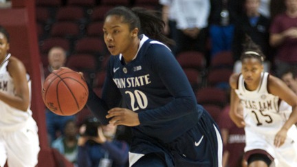 College Station, TX, Wed. Nov. 14 - Alex Bentley. No. 6 Penn State defeated No. 16 Texas A&M 63-58 Wednesday night in College station. Photos © Robert Franklin, all rights reserved.