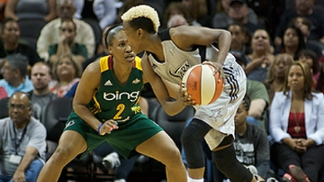 Photo gallery: Storm Defeats Silver Stars in San Antonio, 91-86