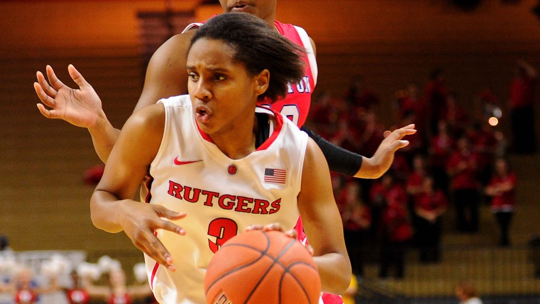 Rutgers eliminates SMU, 68-49, in American Athletic Conference quarterfinal