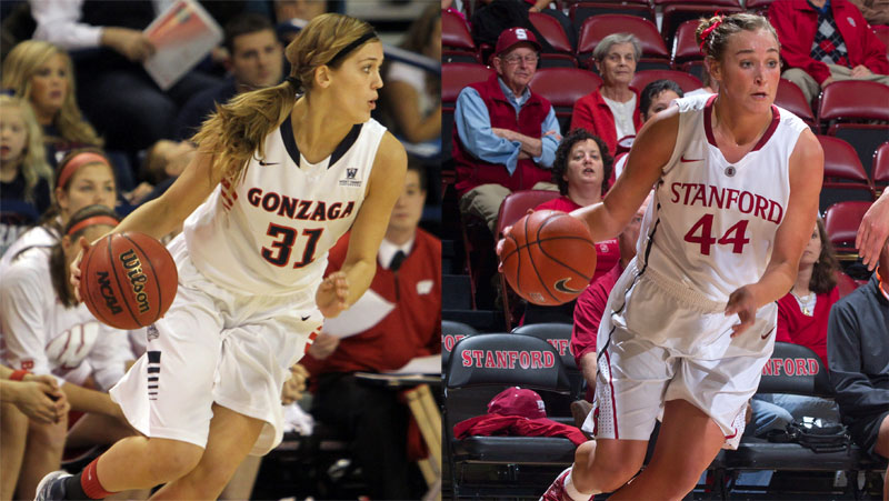 Dishin & Swishin 11/20/12 Podcast: Sisters Joslyn & Elle Tinkle face off as Stanford meets Gonzaga