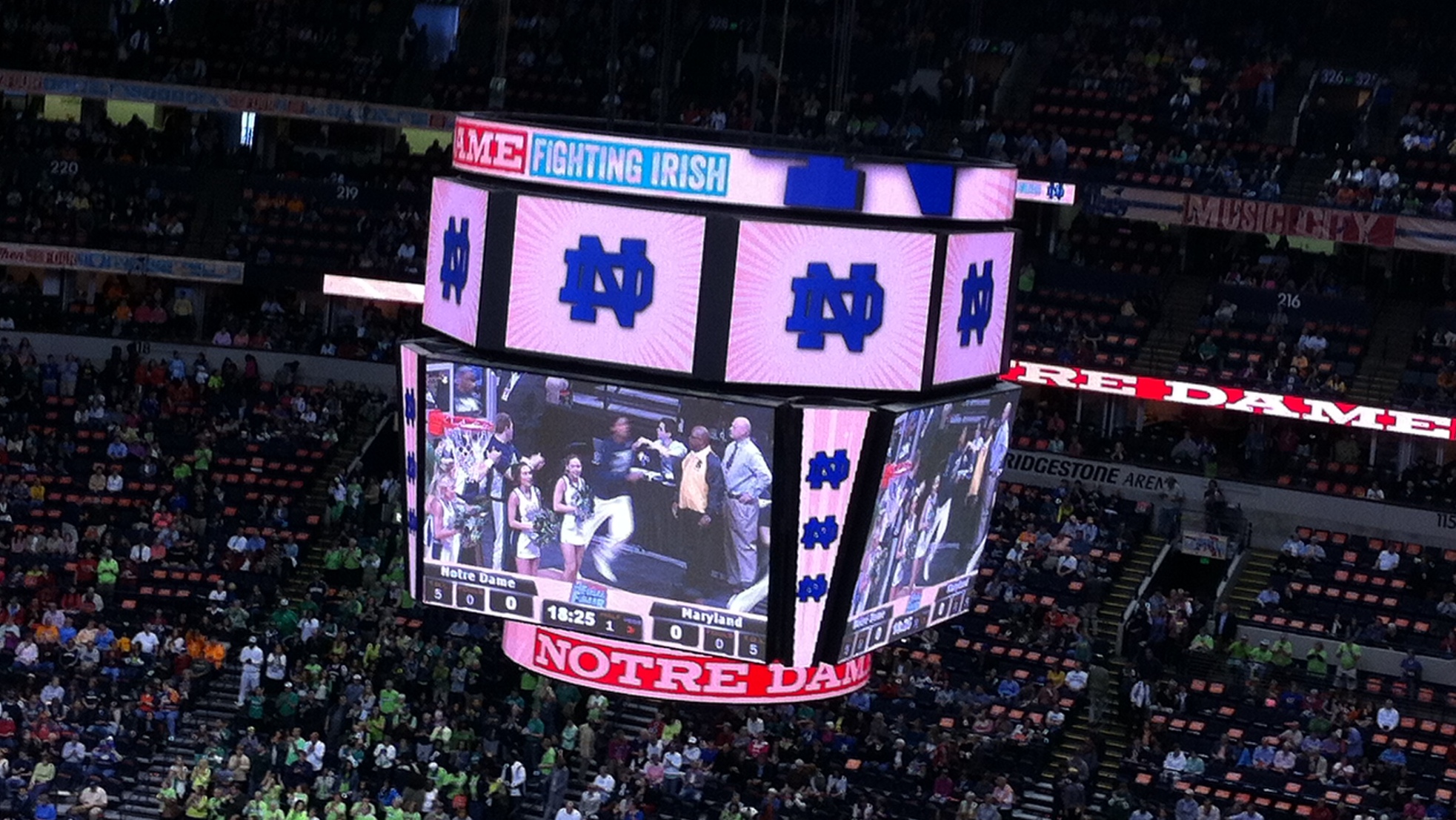 Notre Dame advances to championship game, cruises past Maryland 87-61