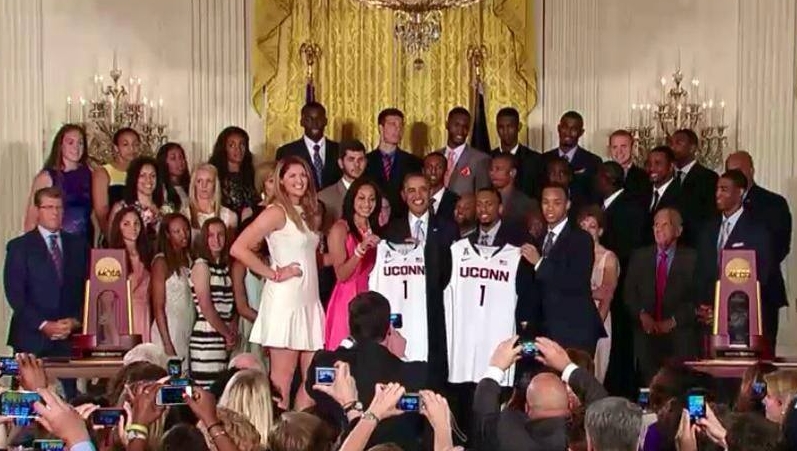 Video: Remarks by President Obama honoring NCAA Champions University of Connecticut Huskies