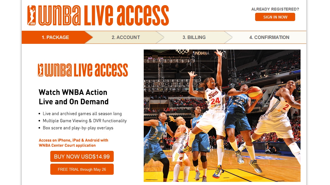 WNBA raises price of LiveAcess from $4.99 to $14.99