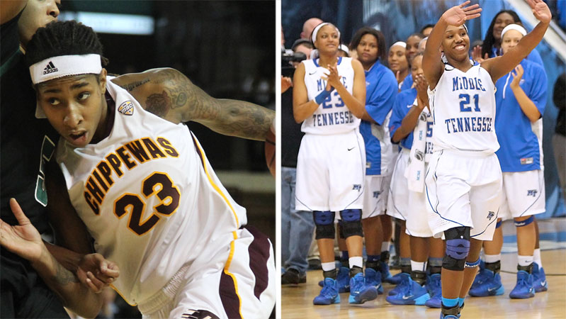 Dishin & Swishin 02/27/14 Podcast: Our annual look at mid-majors featuring Ebony Rowe (MTSU) & Crystal Bradford (CMU) plus a Q&A with Graham Hays