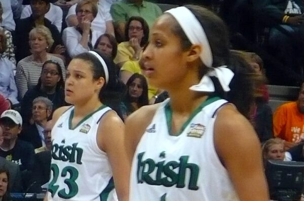 Kayla McBride and Skylar Diggins